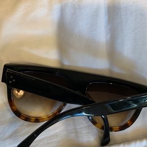 Celine sunglasses Flat top - two tone